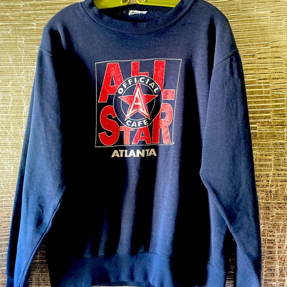 1995 Allstars cafe Atlanta crewneck - Picture 1 of 5